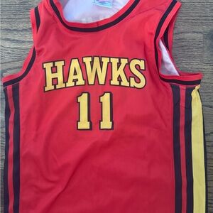 Hawks Kids Red Basketball Jersey